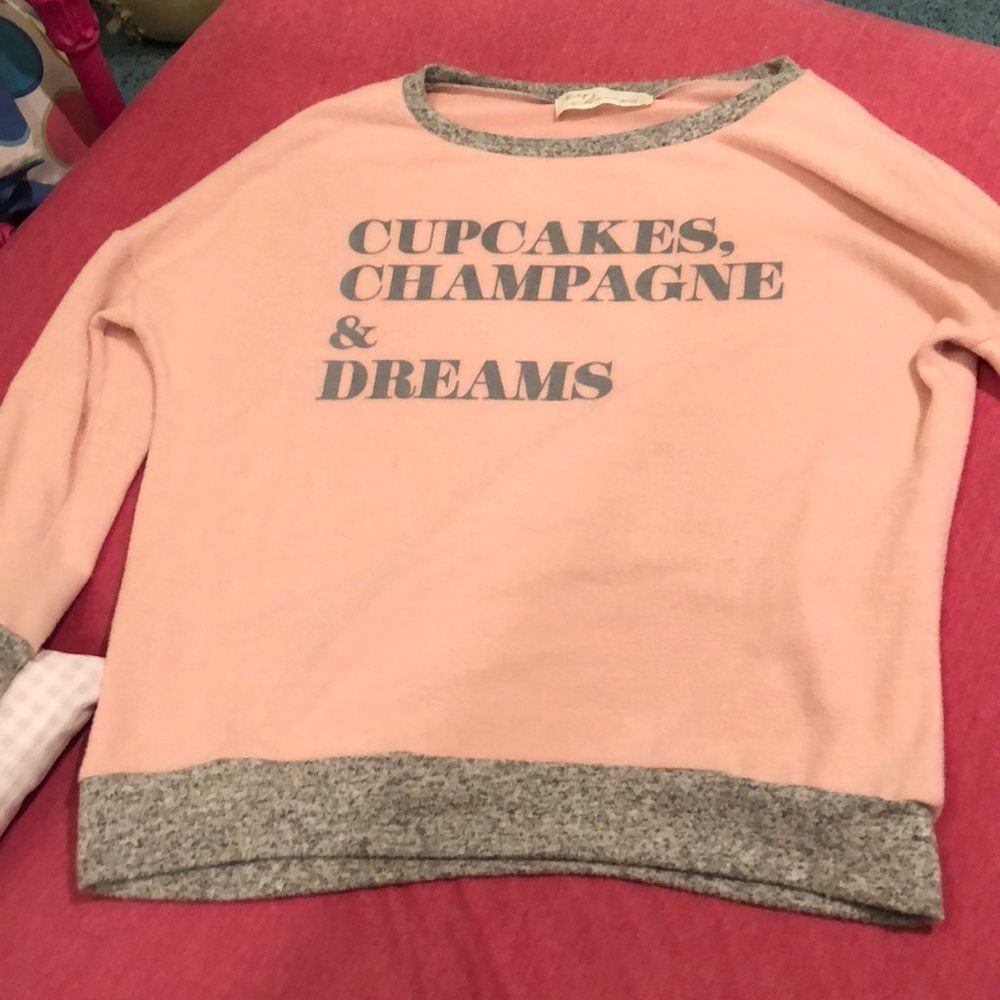 Vintage Havana pink sweatshirt